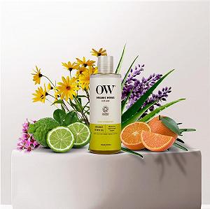 Гель для душу Organic Works Daily Hydration відлущувальний з ефірними оліями бергамоту та солодкого апельсина 290 мл synthetic.ua - Фото 1