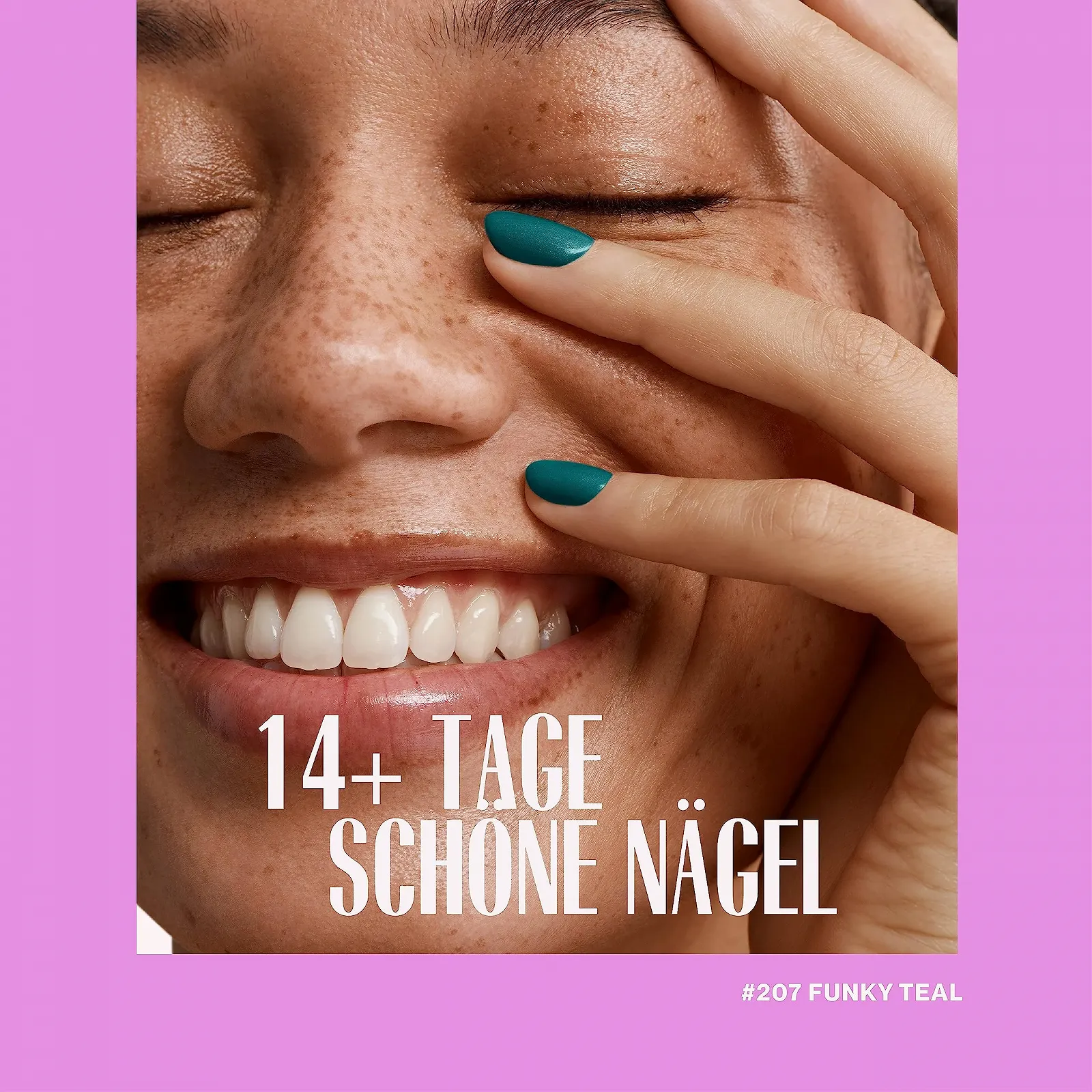 Гель-лак Pink Gellac 207 Funky Teal, 15 мл - Синий, фото №4 Гель-лак Pink Gellac 207 Funky Teal, 15 мл - Синий, фото №4