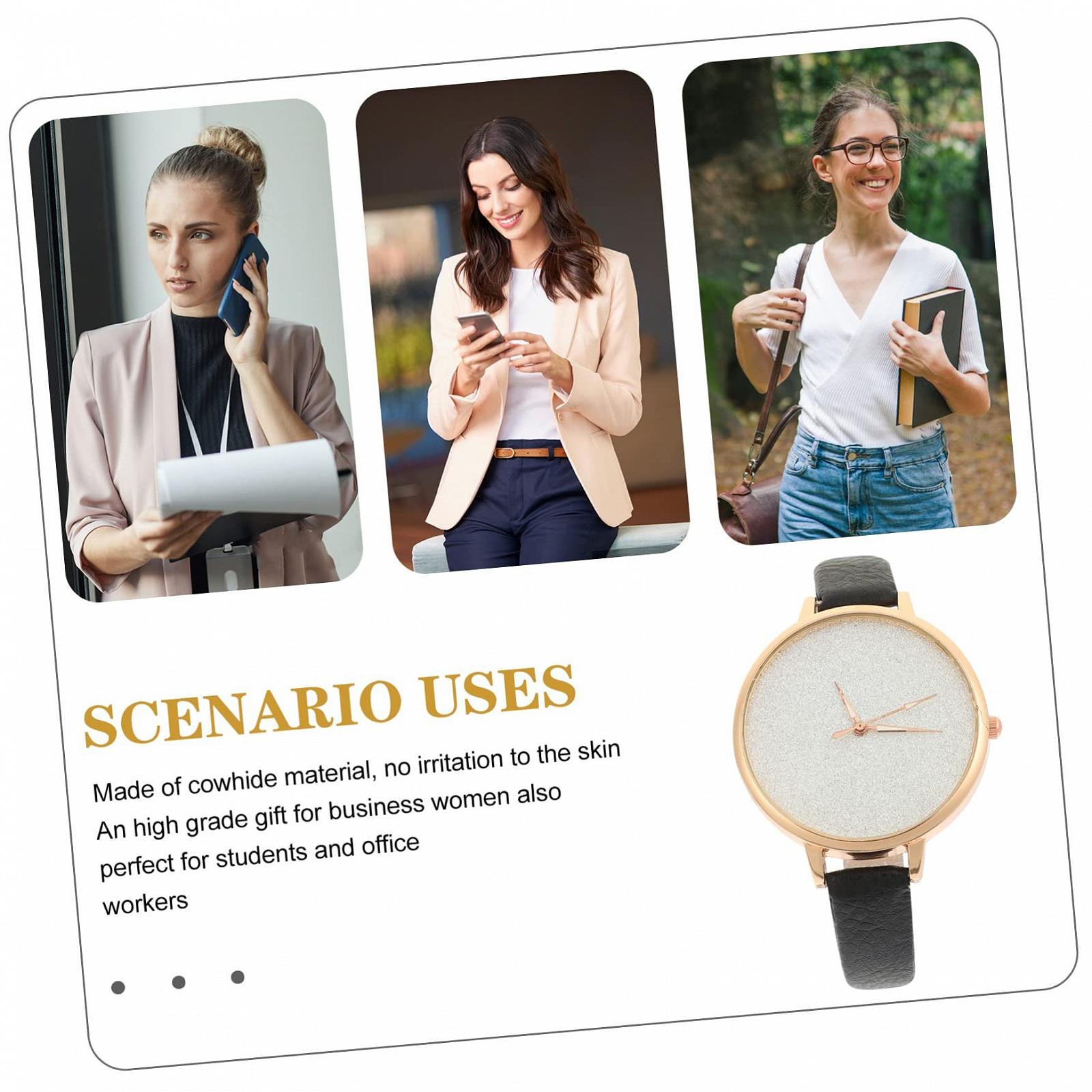 Женские часы LIFKOME Вечерние часы с корпусом из нержавеющей стали, женские часы с полиуретановым ремешком, женские наручные часы, стильные часы с обычным стеклянным зеркалом, разноцветные, фото №9 Женские часы LIFKOME Вечерние часы с корпусом из нержавеющей стали, женские часы с полиуретановым ремешком, женские наручные часы, стильные часы с обычным стеклянным зеркалом, разноцветные, фото №9