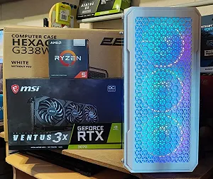 Ігровий комп'ютер RYZEN 5 5500 4.2 GHZ, RTX 3070 8 GB, 16GB DDR4, SSD M.2 1TB synthetic.ua - Фото 1
