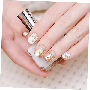 Украшения для ногтей FRCOLOR Луна и Звезда 90 шт synthetic.ua - Фото 1