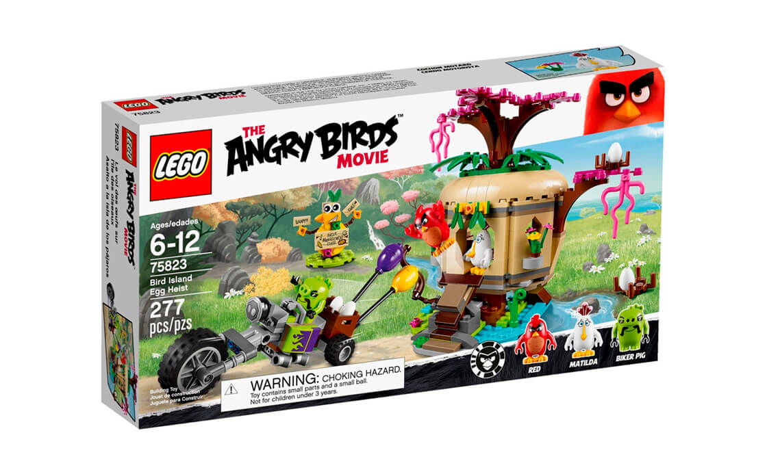 Детский конструктор LEGO Angry Birds Кража яиц с Птичьего острова (75823), фото №1 Детский конструктор LEGO Angry Birds Кража яиц с Птичьего острова (75823), фото №1