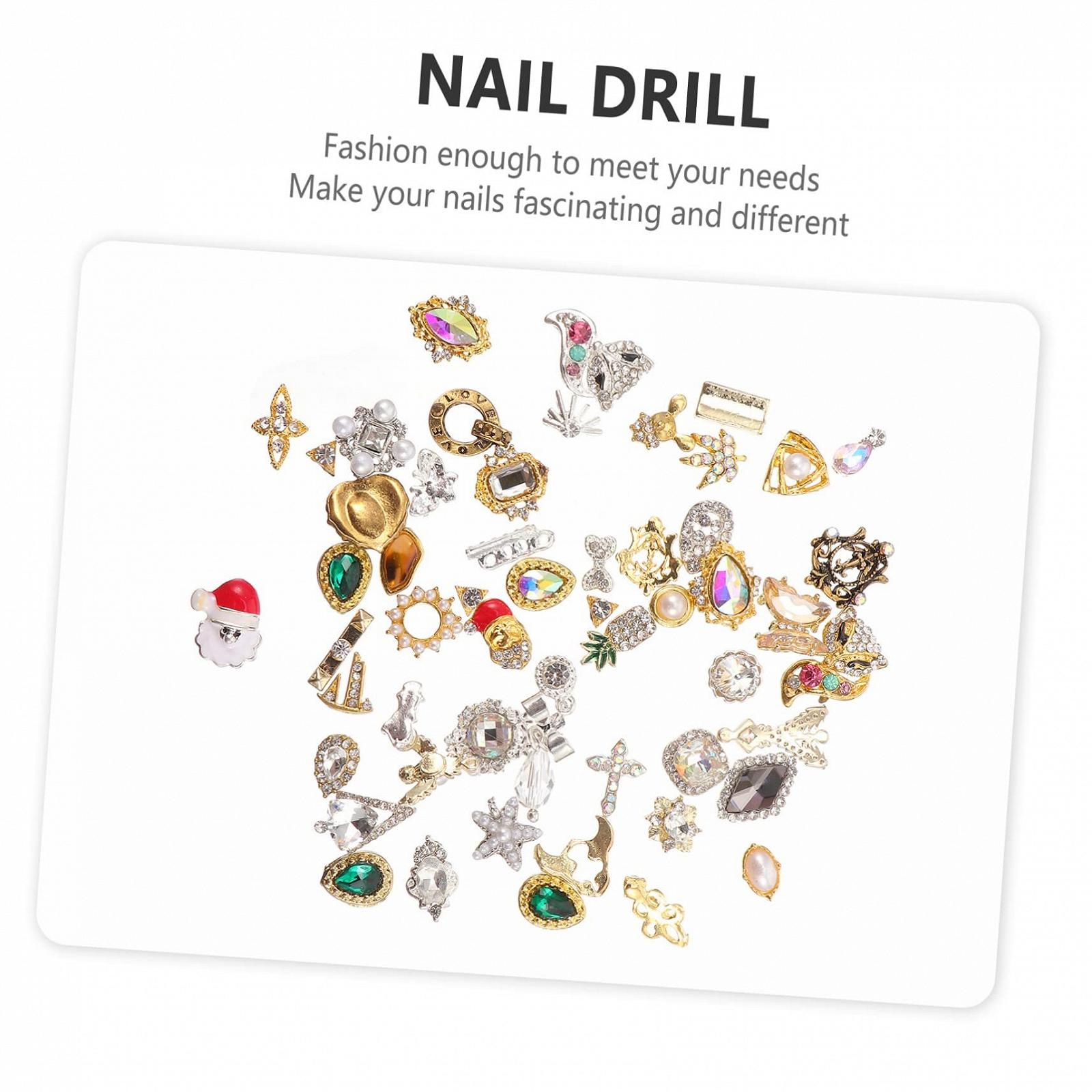 Набір стрази для нігтів 50 шт., фото №8