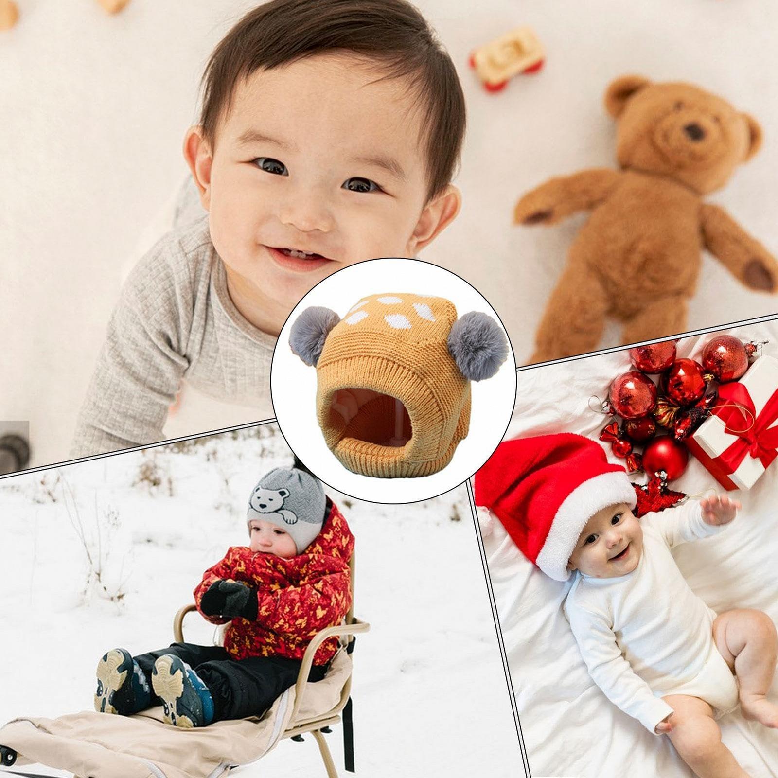 Тепла шапка з вушками N Cute жовта, фото №4 Тепла шапка з вушками N Cute жовта, фото №4