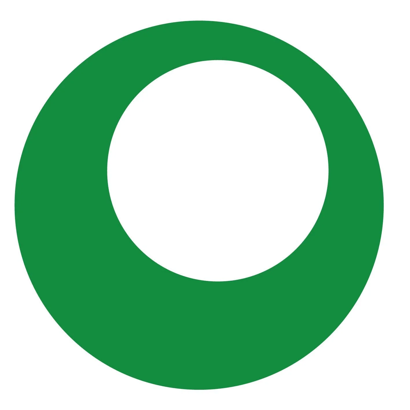 Наклейка для стен kleb-Drauf® 1 Large Retro Dot зеленая матовая 45 x 45 см, фото №1