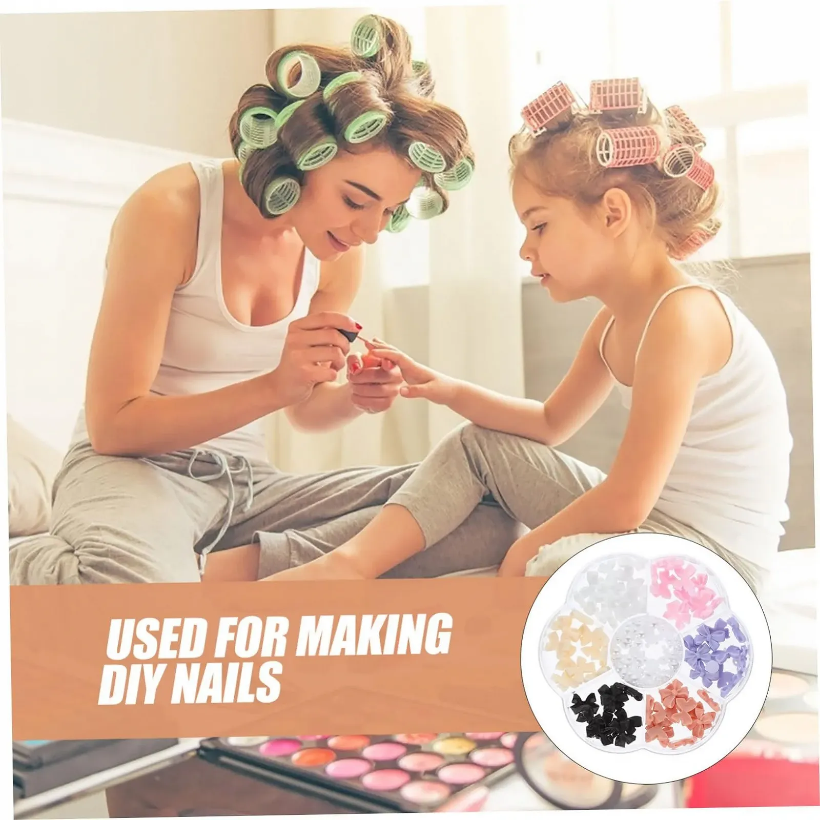 Подвески для ногтей Милый Бант Украшения для ногтей для женщин коллекция драгоценных камней для маникюра, фото №4