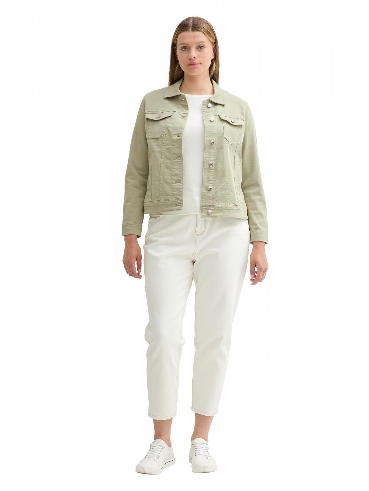 Джинсова куртка TOM TAILOR Plus Size Basic Coloured, фото №3