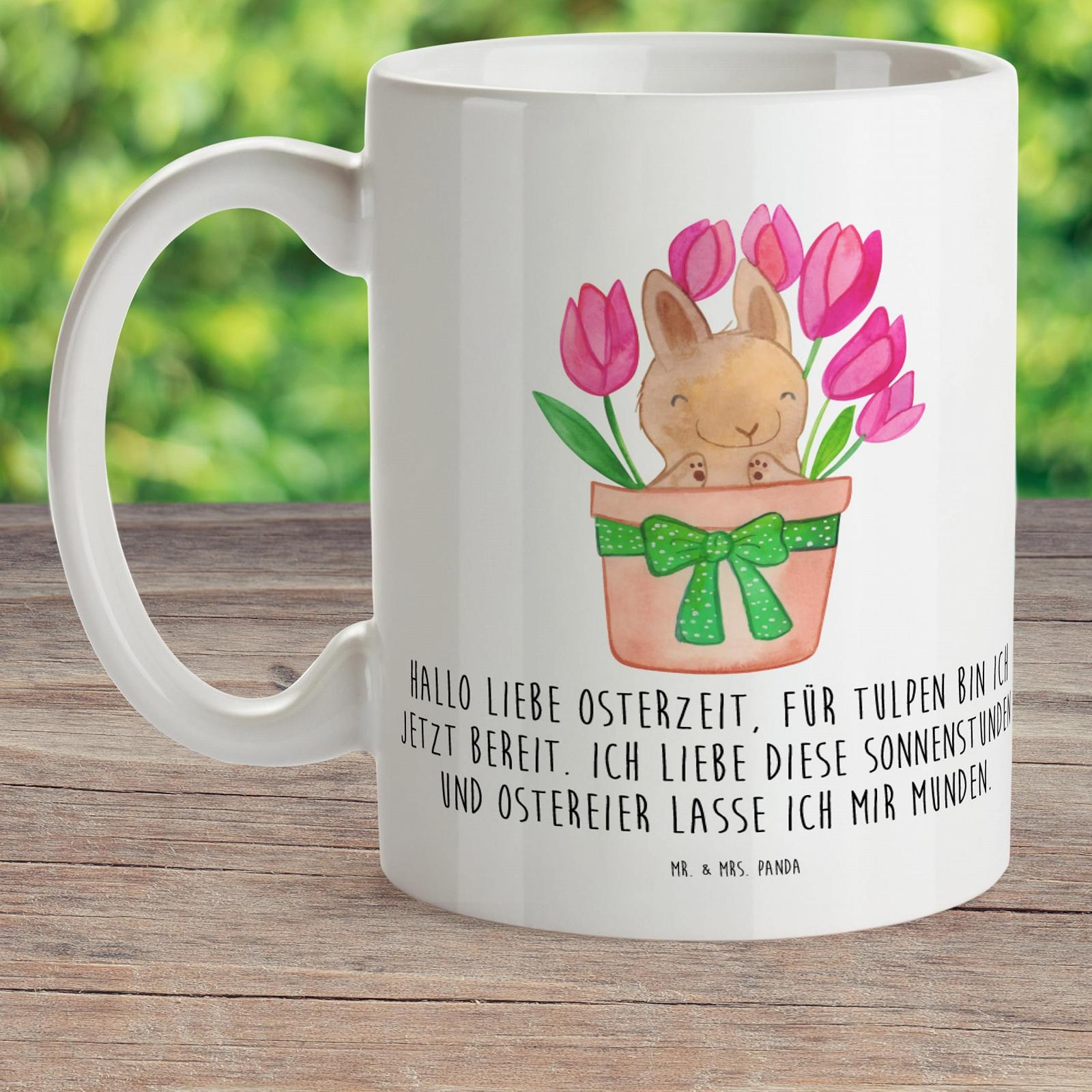 Дитяча чашка Mr. & Mrs. Panda Hase Tulpen, різнокольорова, фото №2