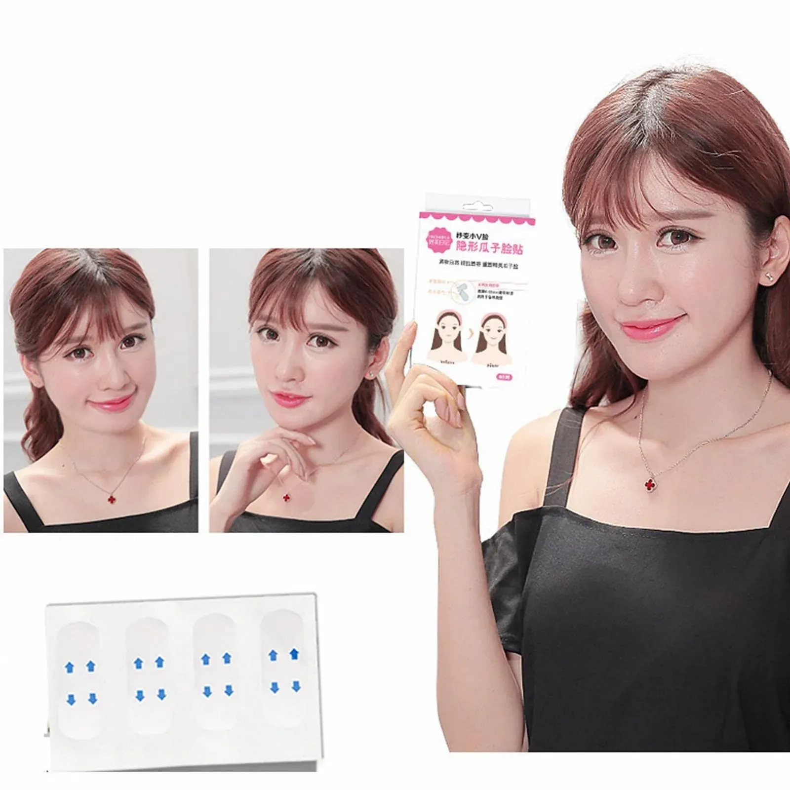 Стрічка для підтяжки обличчя A/R Водонепроникна стрічка для підтяжки обличчя, фото №3