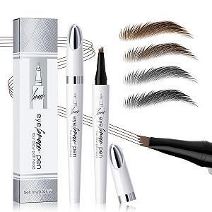 Карандаш для бровей 4 Spitzen Magischer Augenbrauenstift 3D Microblading Augenbrauenstift 3D Mikro Augenbrauenstift 4 цвета - Фото 1