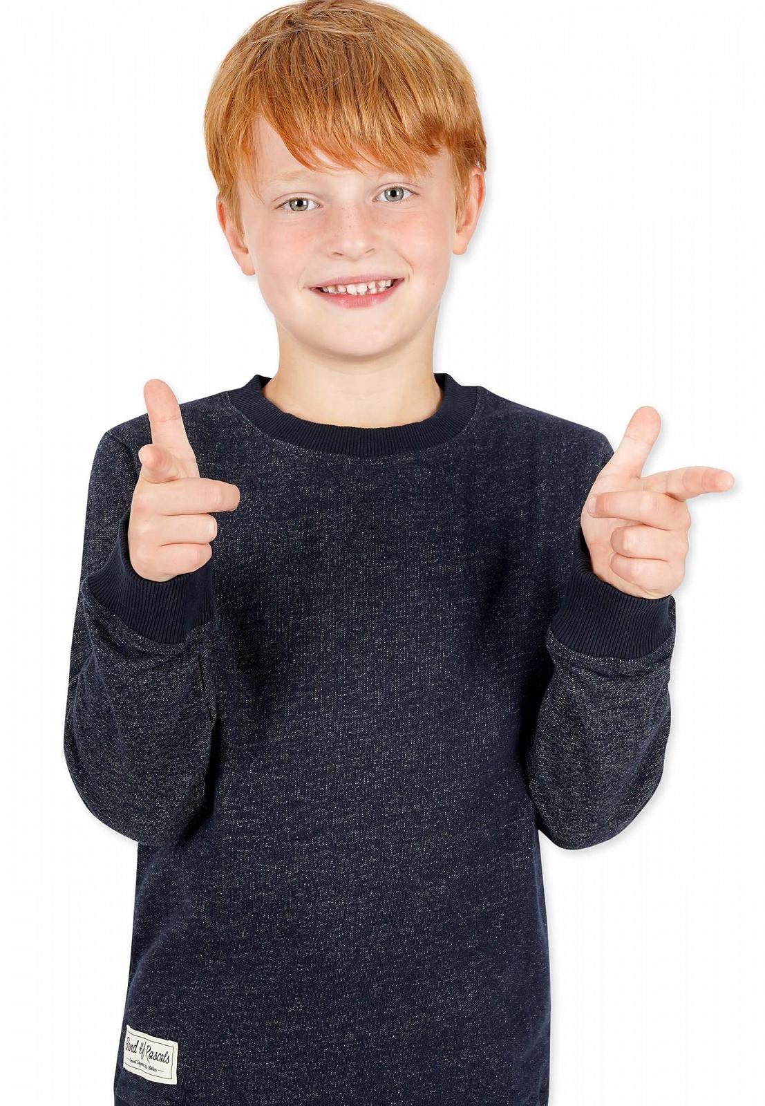 Дитячий джинсовий світшот з органічної бавовни Band of Rascals, фото №2