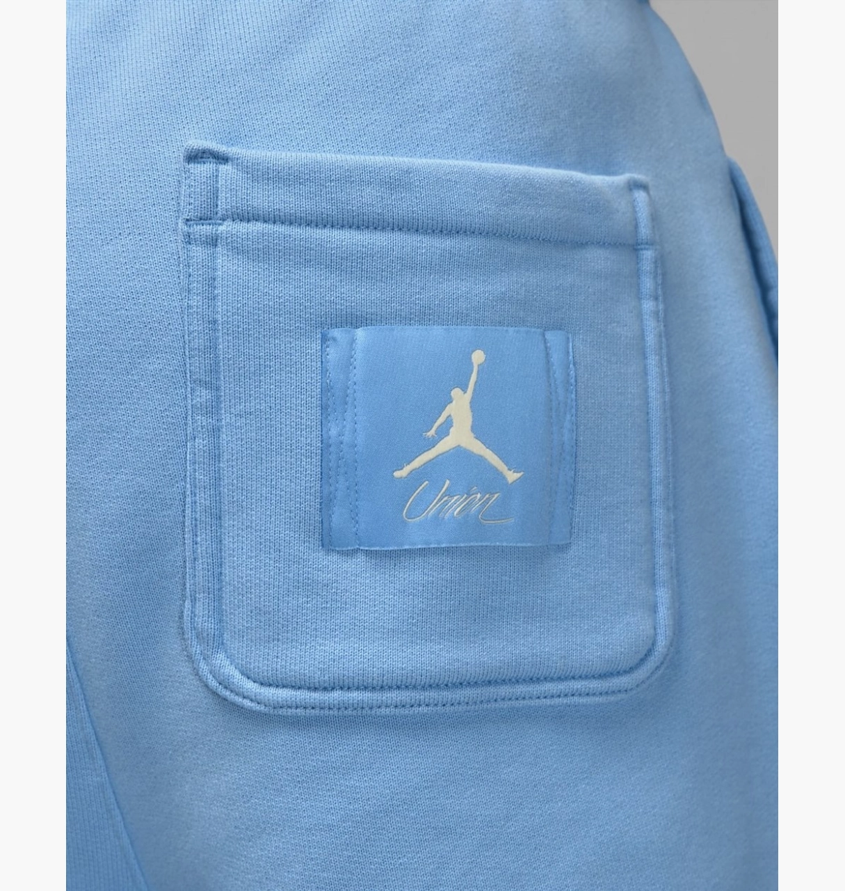 Штаны Jordan x Union MJ Fleece Pants Cobalt Pulse L, фото №5