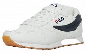 Кроссовки Fila Orbit Low кожаные синие 1010263 - Фото 1
