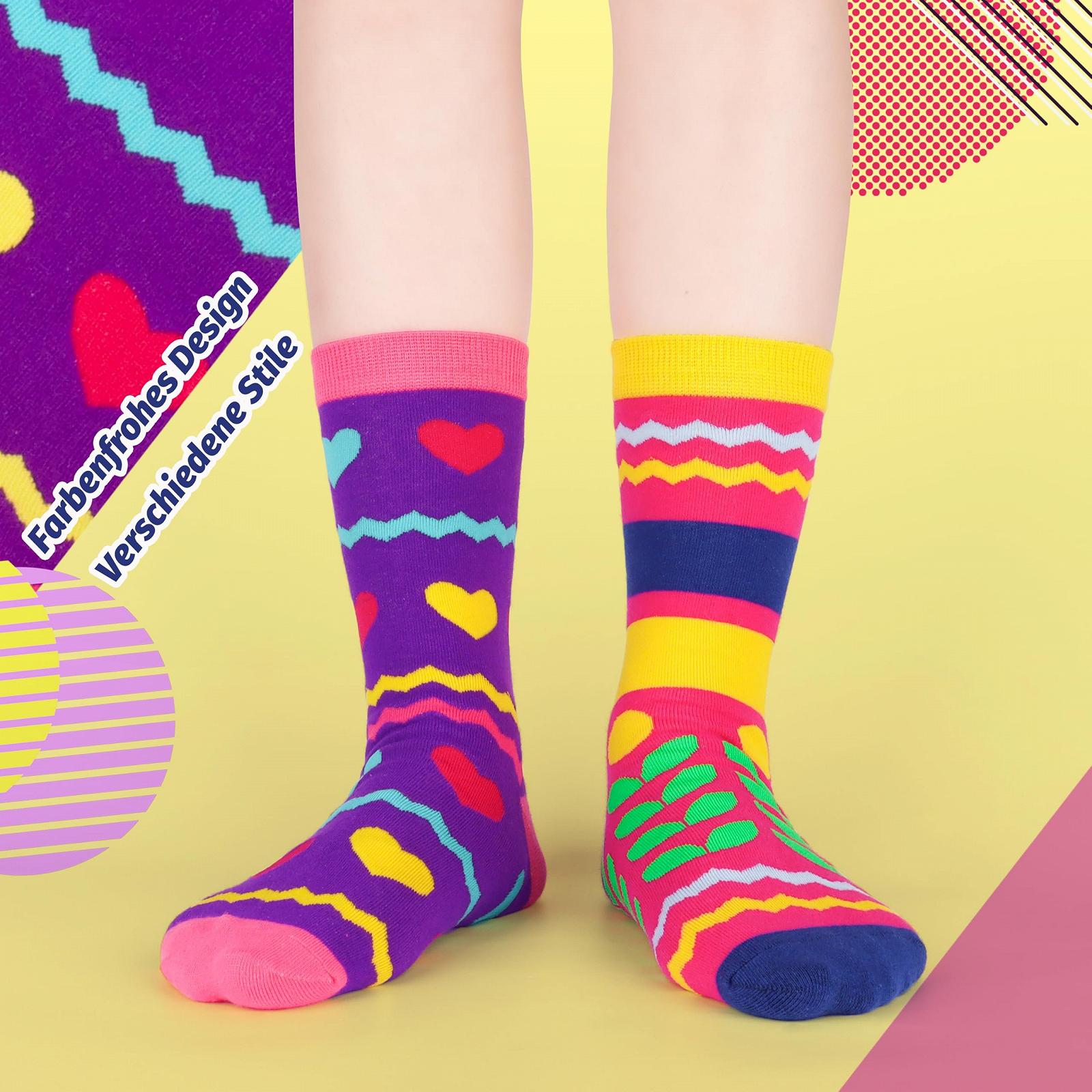 Носки Jeasona, размер 35-42, цветные, прикольные, для женщин, фото №5