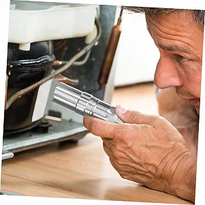 OSALADI Набор из 2 мини-фонарей LED фонарик аварийный фонарик с высокой яркостью люмен кемпинговый фонарик уличный фонарик портативный фонарик водонепроницаемый ремешок synthetic.ua - Фото 1