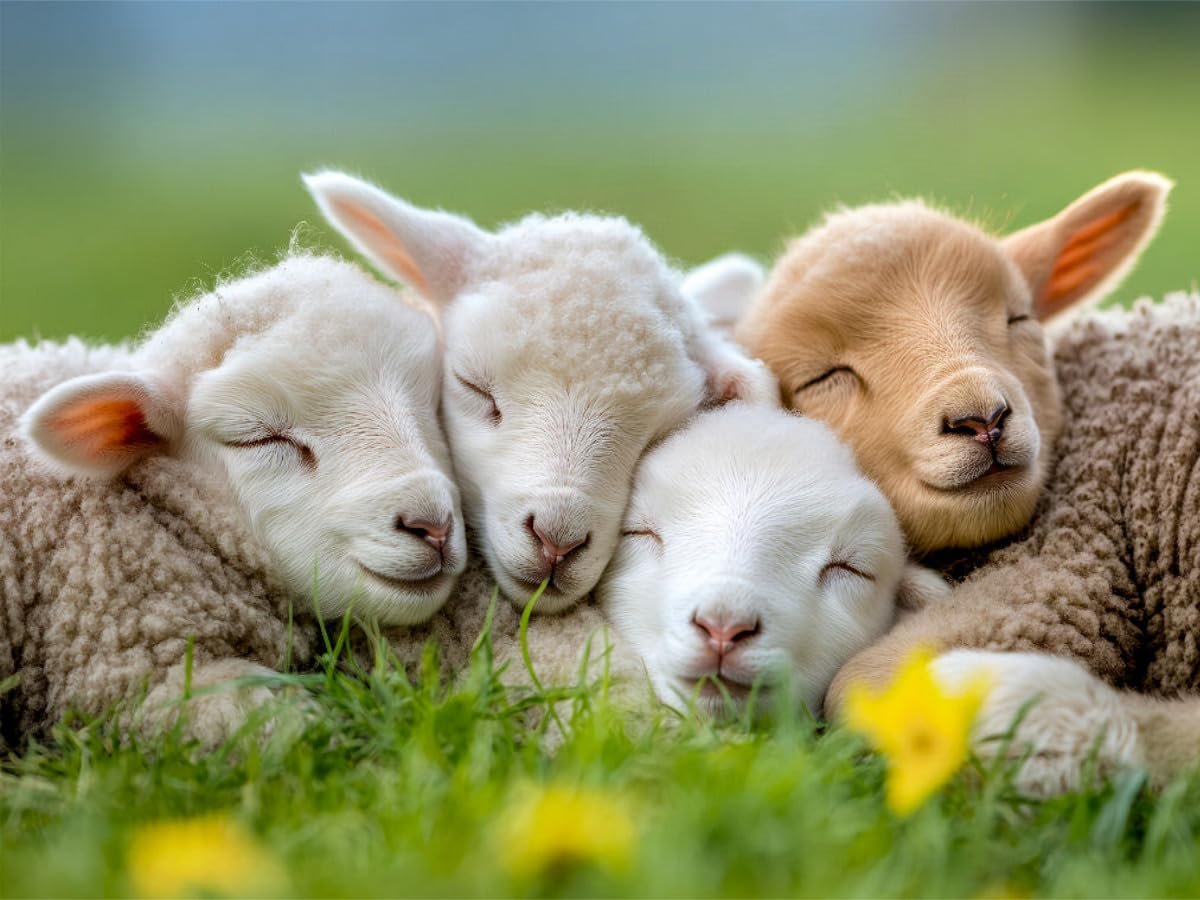 Фотопазл CALVENDO Sheep 1000 деталей 64 x 48 см, фото №2