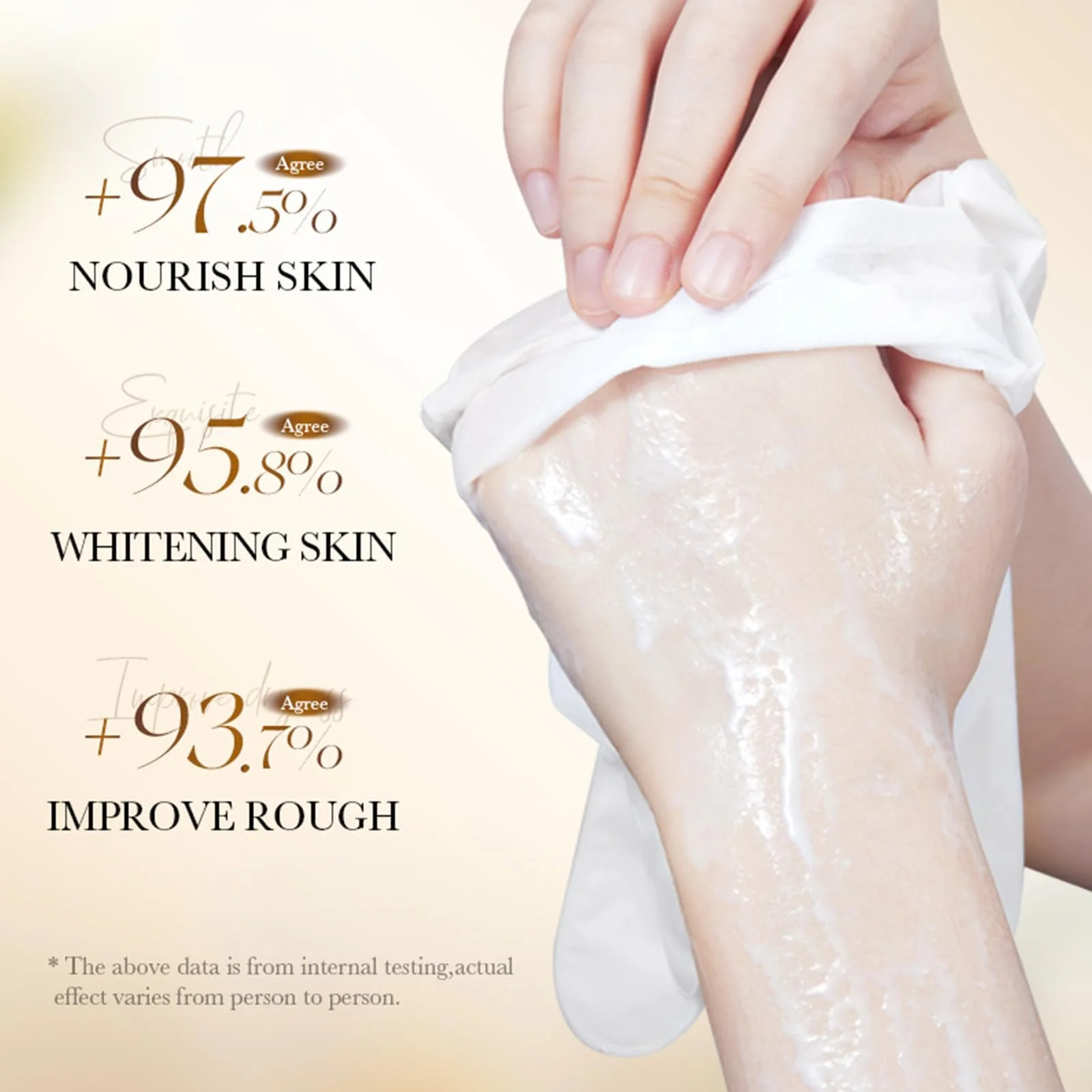 Крем для рук Reis, 2 шт + Маска для рук, 2 шт, зволожуючий, фото №6