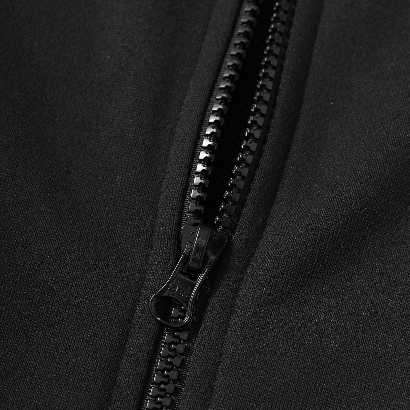 Толстовка Generisch для мальчиков-подростков 13-16 лет, флисовая куртка на молнии с буквенным принтом, повседневная верхняя одежда для школы и повседневной жизни, фото №5