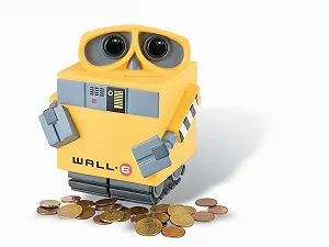 Скарбничка Disney Bullyland Wall-E пластикова 16 см - Фото 1