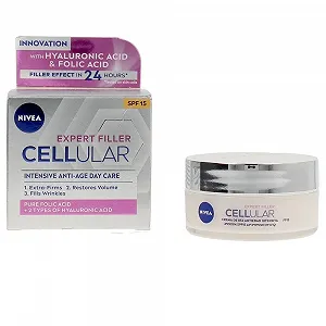 Денний крем Cellular Filler Hyaluronic & Folic Day Cream SPF15 50 мл - Фото 1