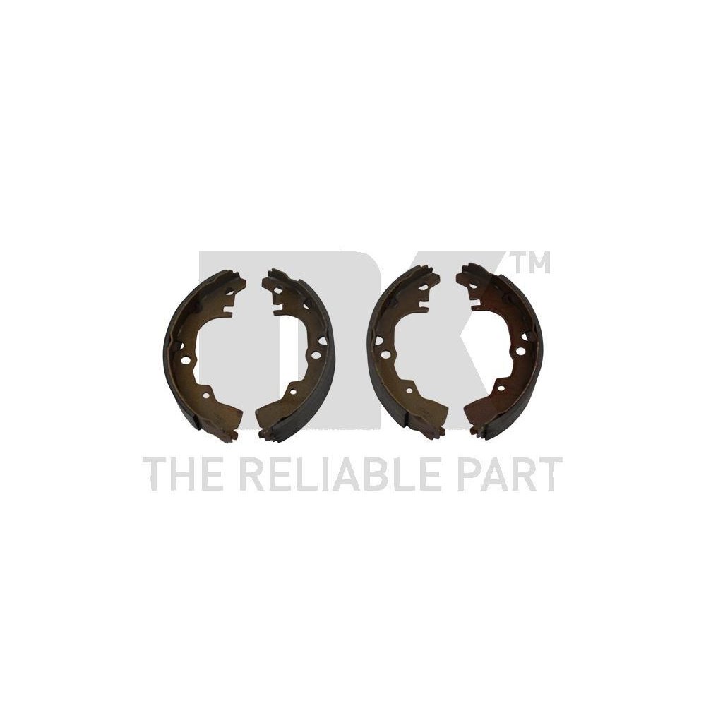 Комплект гальмівних колодок NK 2751414 для DAIHATSU задня вісь, фото №1