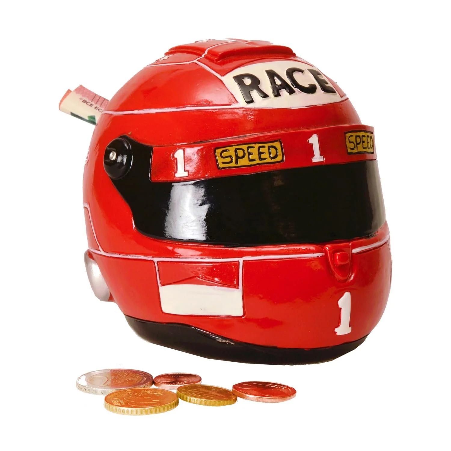 Копилка trendaffe Motorcycle Helmet в форме мотоциклетного шлема, фото №2