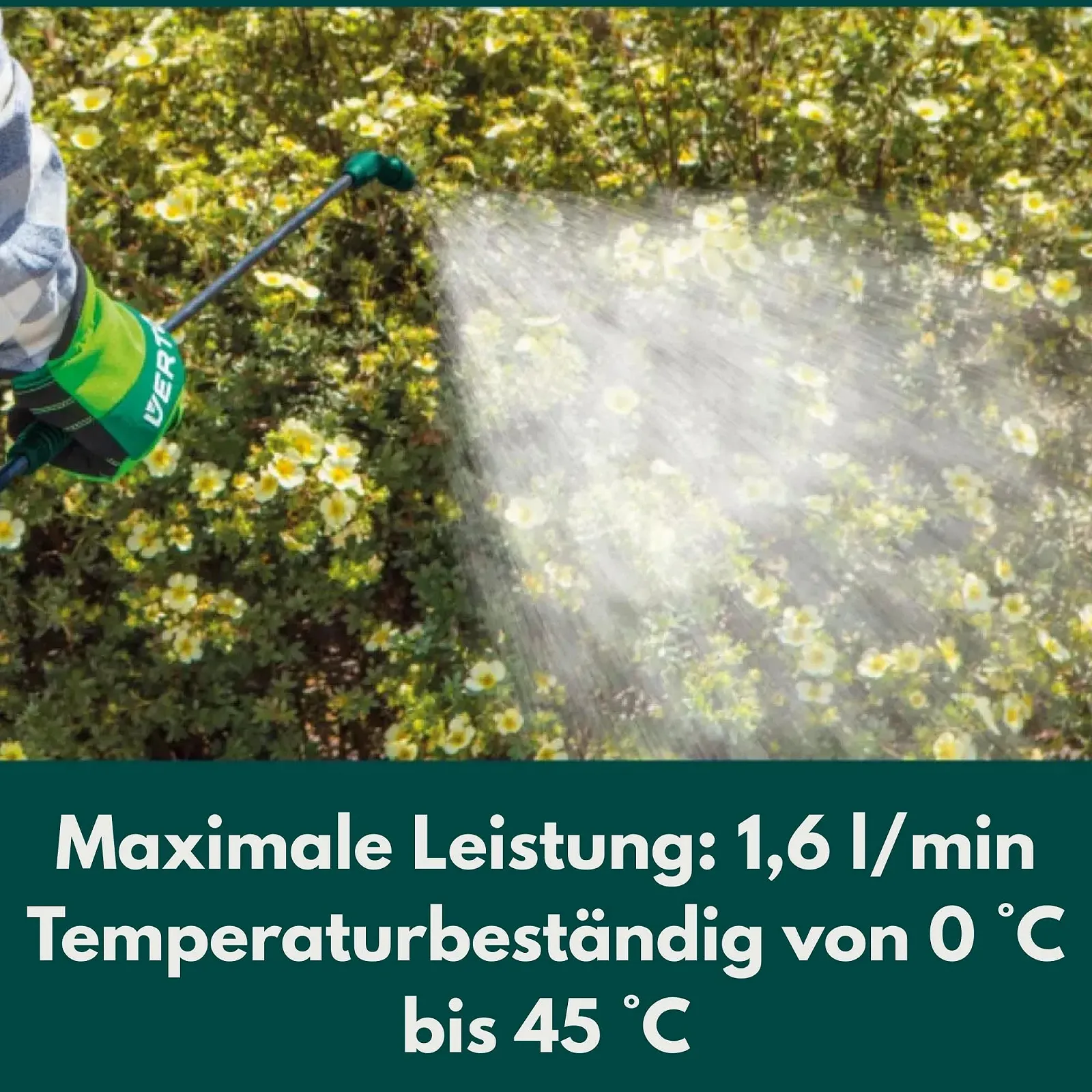 Обприскувач ранцевий поршневий VERTO Professional 15 L, фото №5