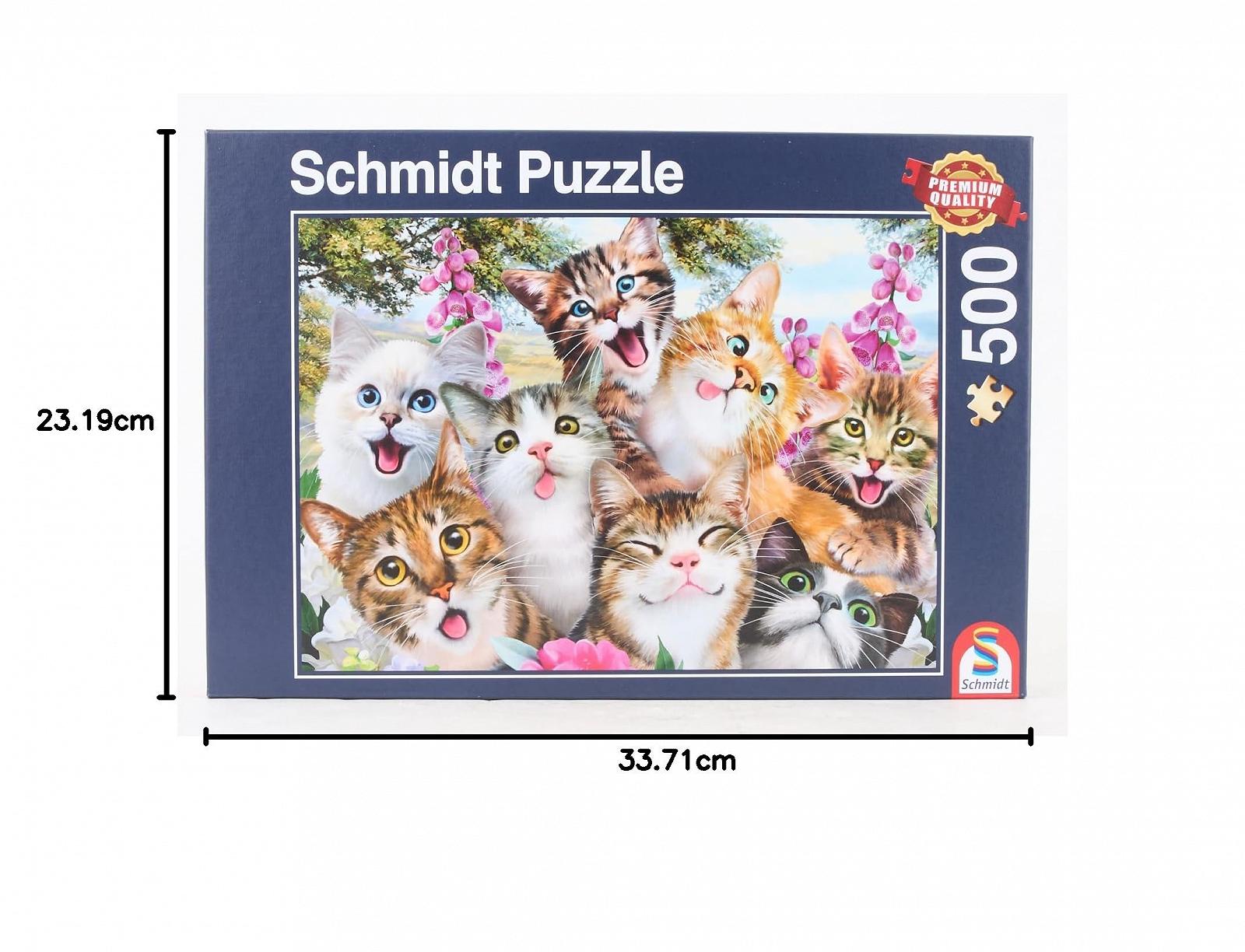 Пазл Schmidt Spiele Cat Selfie 58391 500 элементов Разноцветный, фото №7