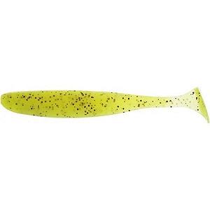 Easy Shiner 4.5" PAL#01 Chartreuse Red Flake силикон Keitech - Фото 1