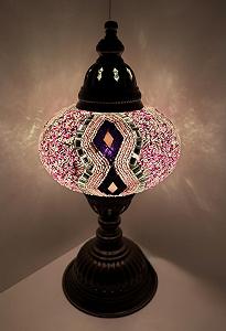 Настільна лампа Samarkand Lights Mosaic M Пурпурна - Фото 1
