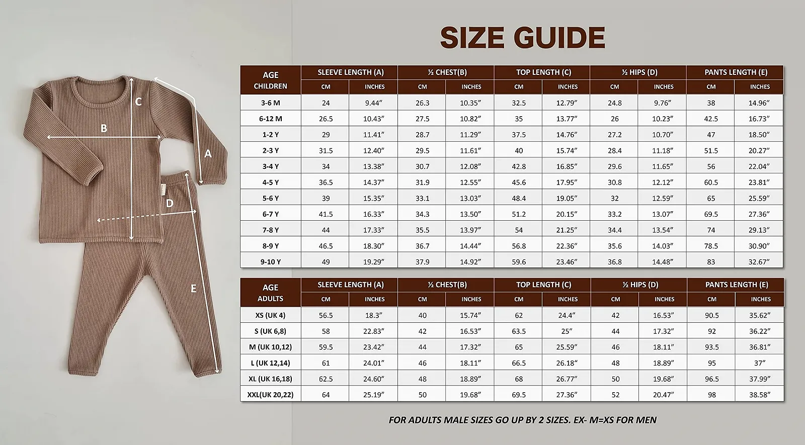 Піжама DreamBuy в рубчик, фото №2