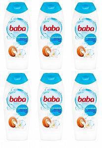 Гель для душу BABA Shea Butter & Orange Flower угорський 6 x 400 мл - Фото 1