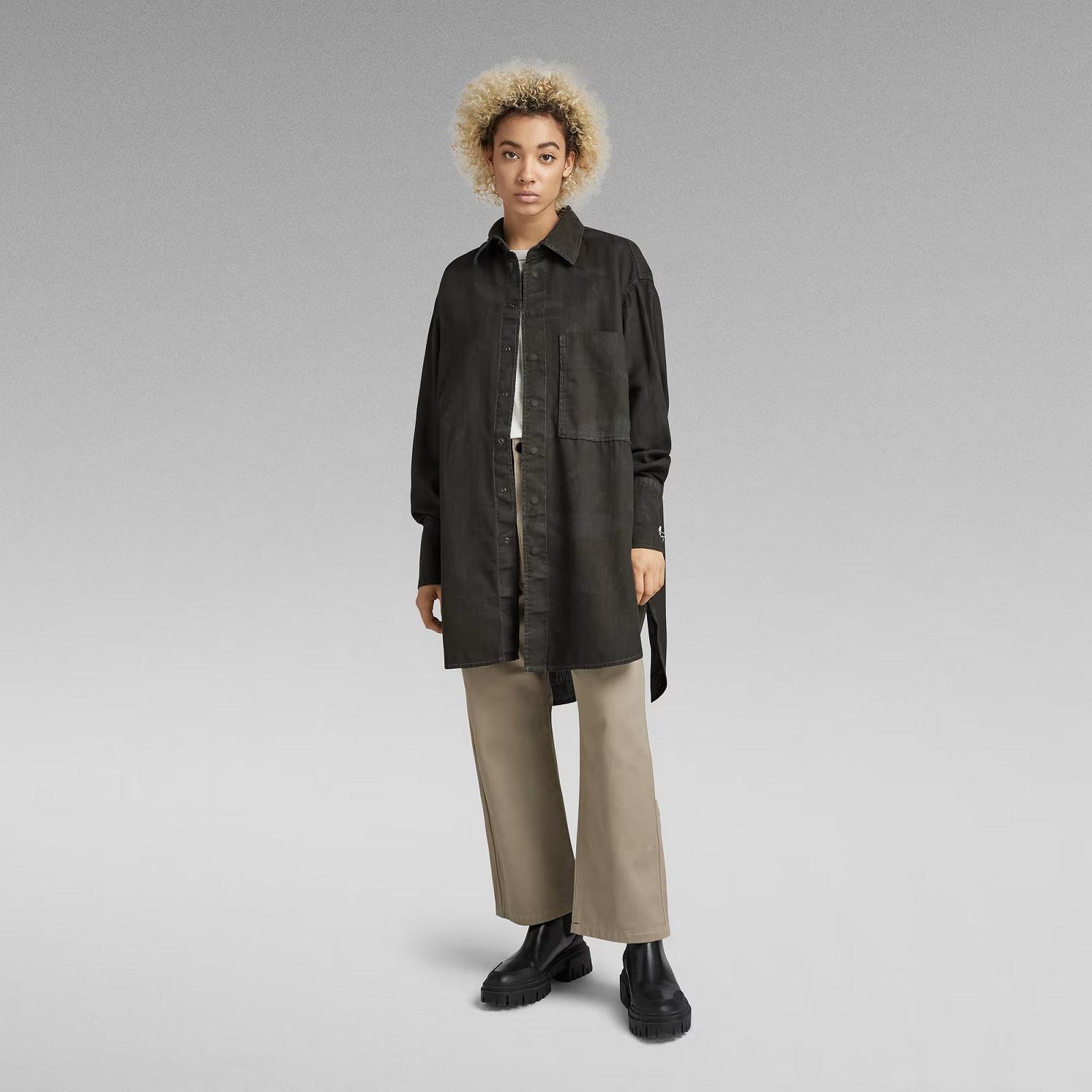 Жіноча сорочка G-Star RAW Oversized Boyfriend Shirt - S, фото №5