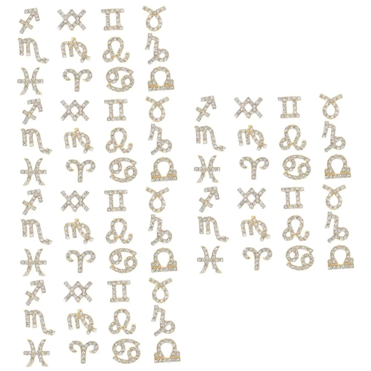 Подвеска для ногтей FRCOLOR Созвездия, 72 шт., фото №1