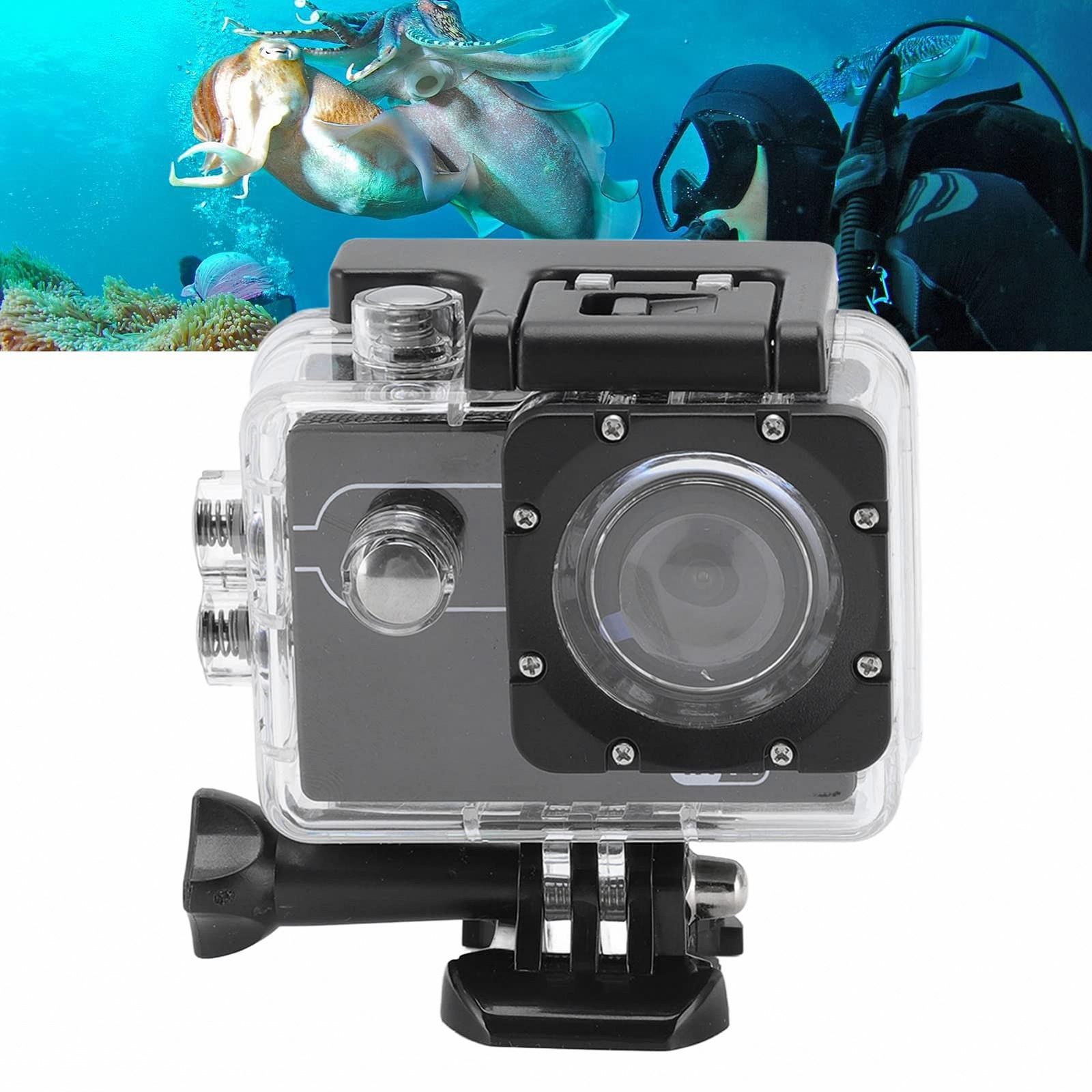 Екшн-камера Septpenta WiFi Action 4K 25FPS Водонепроникна 30 м HDMI USB 2.0 DV Для дайвінгу 12MP 2.0 Дюймовий IPS Екран 170° Широкий кут Підключення через додаток, фото №6