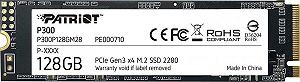 Купить SSD M.2 Patriot P300 128GB NVMe 2280 PCIe 3.0 3D TLC - Фото 1 SSD M.2 Patriot P300 128GB NVMe 2280 PCIe 3.0 3D TLC - Фото 1