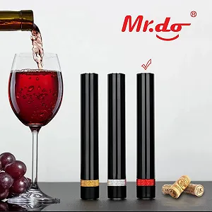 Пневматичний штопор Mr.do, червоний synthetic.ua - Фото 1