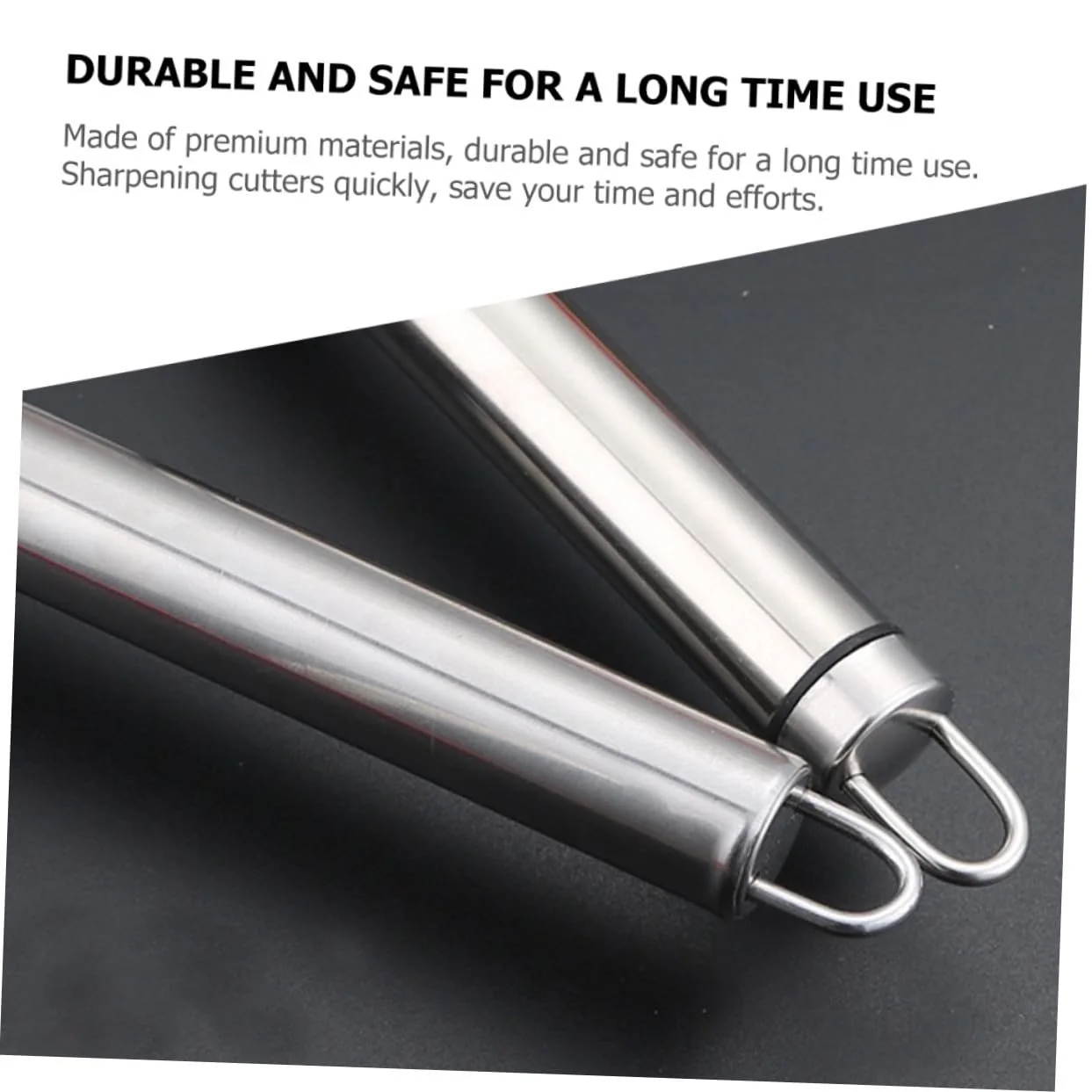 Точилка для ножів та ножиць Sosoport ручна ергономічна кухонна, фото №7