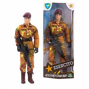 Фигурка Giochi Preziosi Italian Army Action Hero Десантник, 30 см - Фото 1