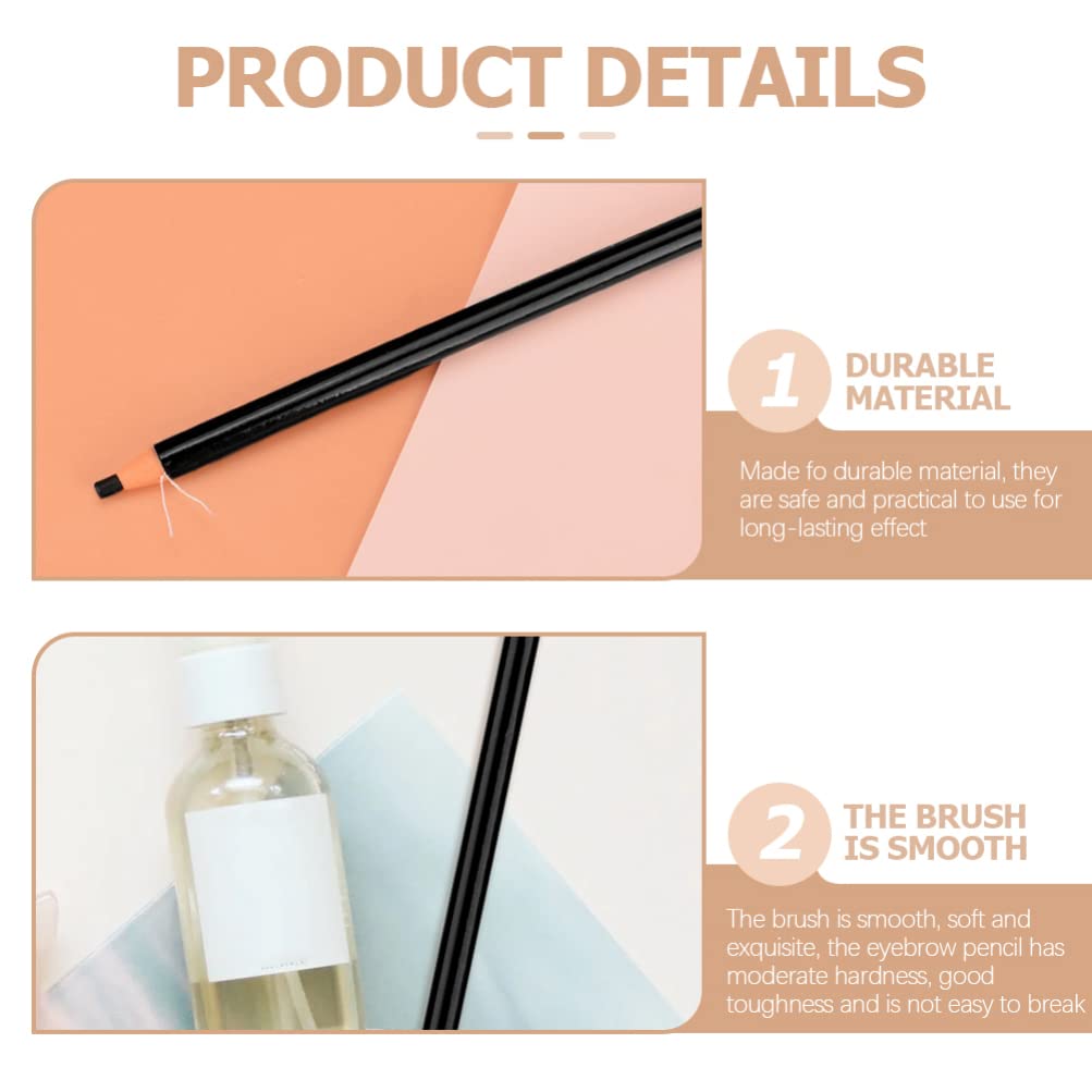 Олівець для брів LALAFINA Waterproof Drawstring Removable Brow Filling and Contouring Eyebrow Pencil Tattoo Makeup Tool Durable Sweatproof Permanent Eyebrow Liner, фото №7