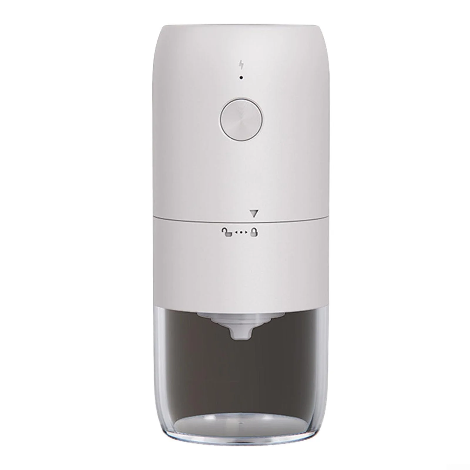 Электрическая кофемолка Zoegneer Automatic Electric Coarseness Portable для эспрессо, белая, фото №1