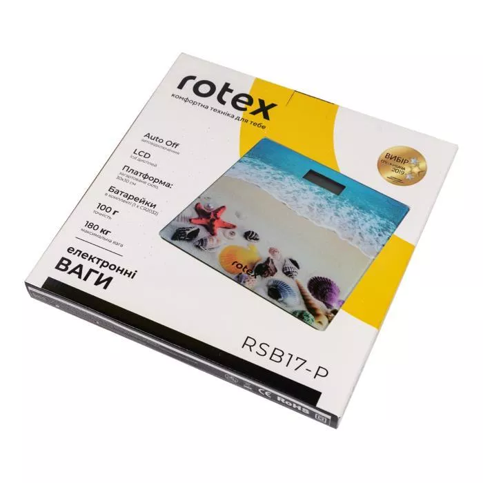 Весы напольные Rotex RSB17-P 180 кг, фото №2 Весы напольные Rotex RSB17-P 180 кг, фото №2
