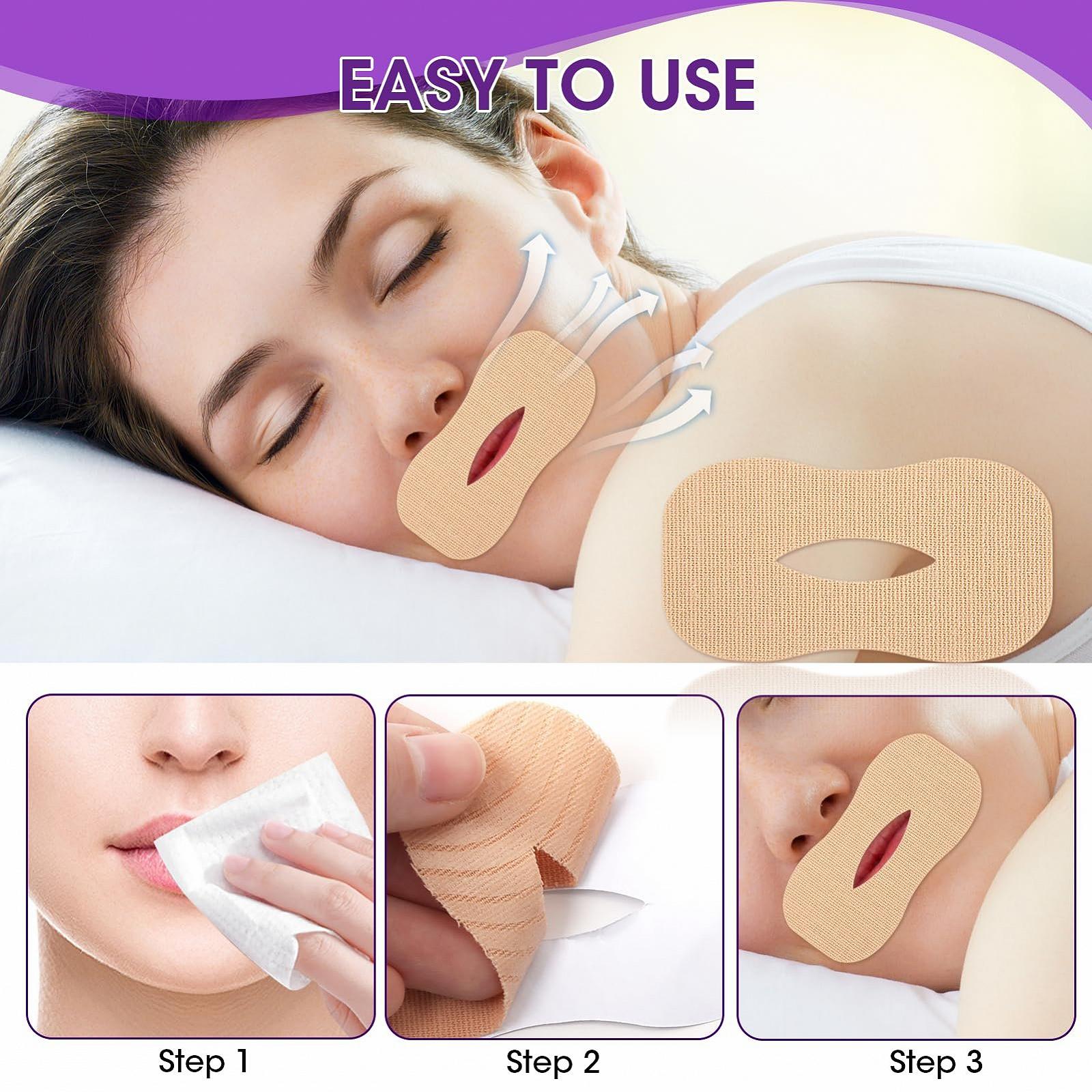 Пластирі для сну, 30 штук, O-подібна стрічка для рота, покращує дихання носом та якість сну, фото №6 Пластирі для сну, 30 штук, O-подібна стрічка для рота, покращує дихання носом та якість сну, фото №6