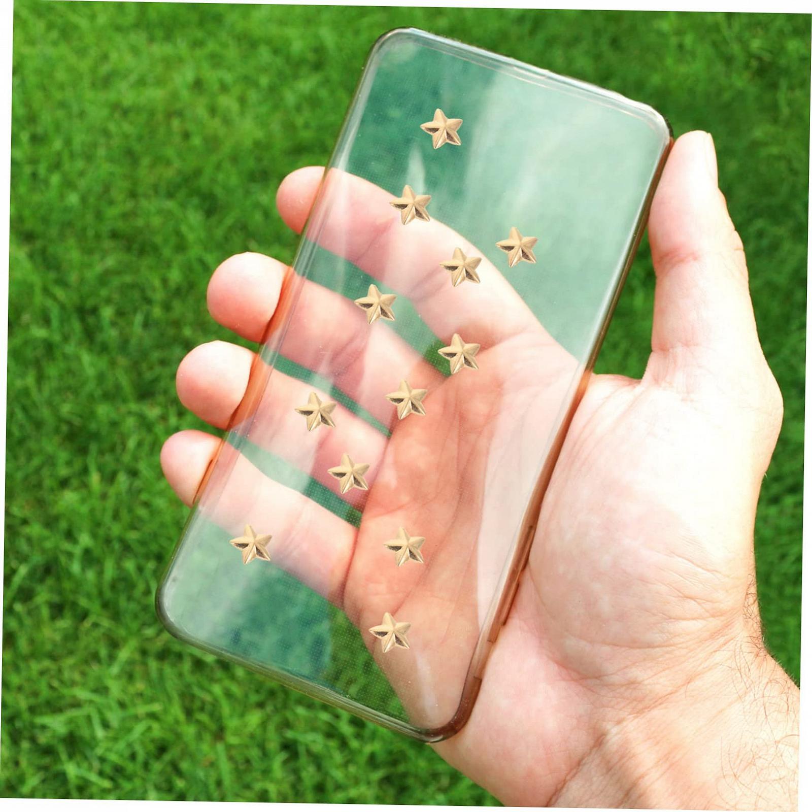 Украшения для ногтей Металл Pentagram Mikinona 200 шт, фото №8