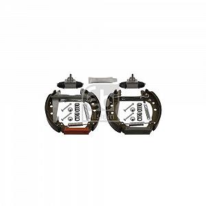 Комплект тормозных колодок FEBI BILSTEIN 37545 для AUDI SEAT VW задний мост synthetic.ua - Фото 1