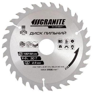 Диск пильный Granite 125 x 24T 22,2 мм, фото №1