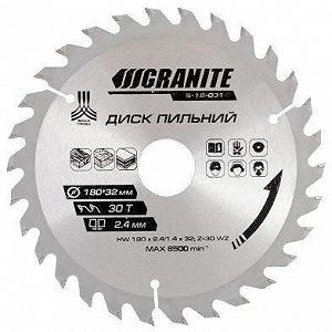 Диск пильный Granite 125 x 24T 22,2 мм - Фото 1