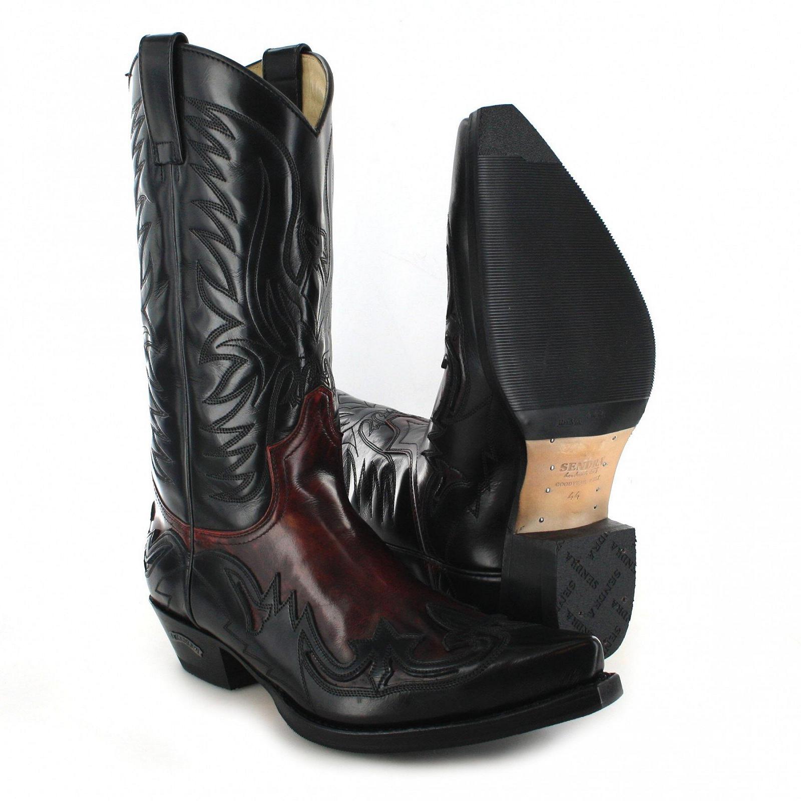 Ботинки Sendra Boots 3241 Fuchsia Sprinter 7004 Кожаные Коричневые Western, фото №9 Ботинки Sendra Boots 3241 Fuchsia Sprinter 7004 Кожаные Коричневые Western, фото №9