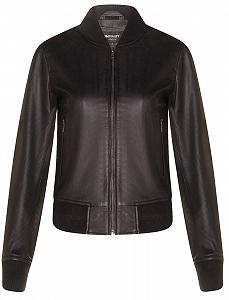 Бомбер Infinity Leather MA-1 Женская кожаная куртка из натуральной кожи - Фото 1