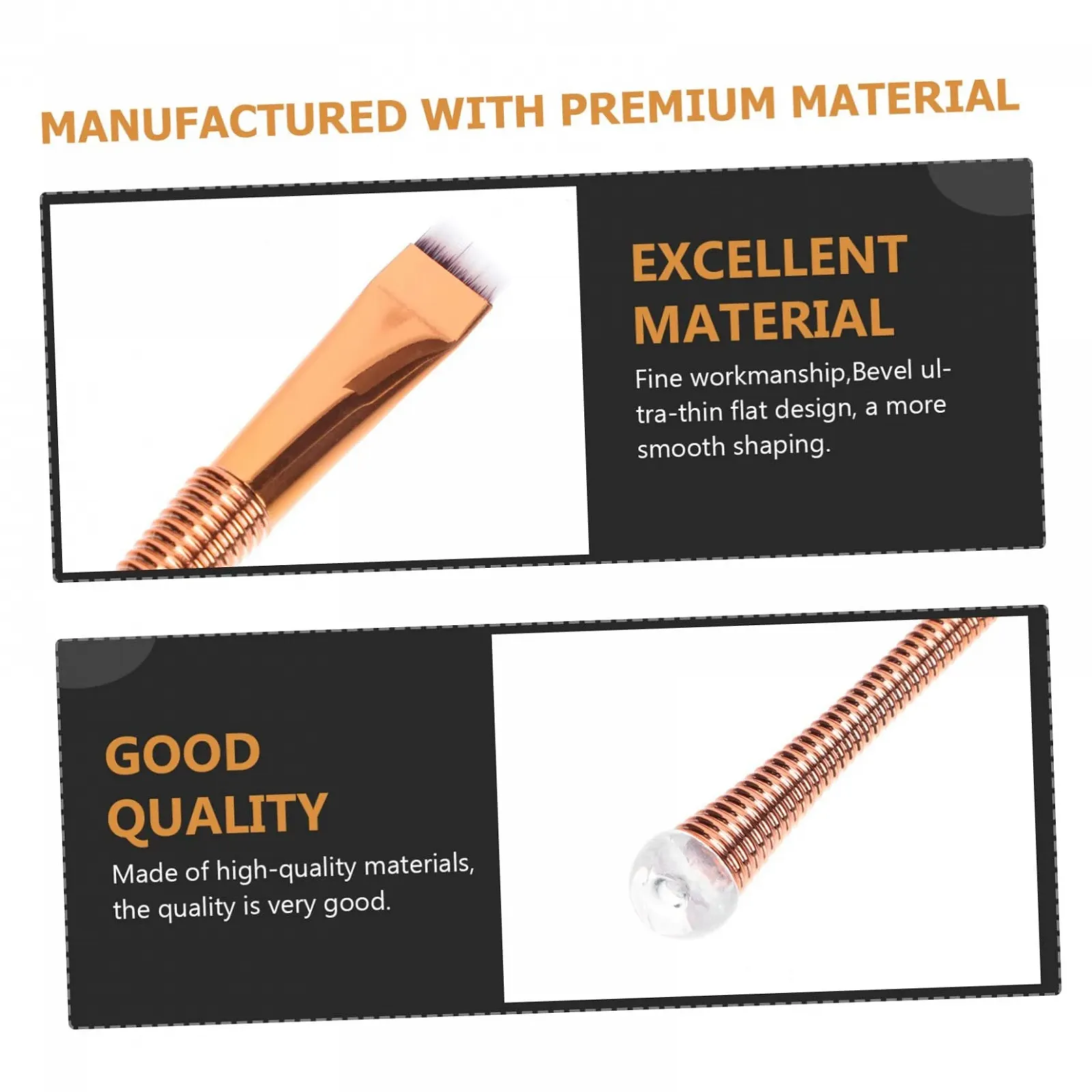 Пензлі для підводки SOESFOUFU Пластикова упаковка з 2 штук, фото №5